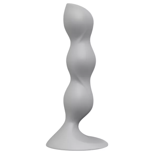 Satisfyer Triple Ball-R - biserni dildo (siva)