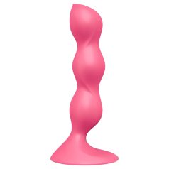  Satisfyer Triple Ball-R - analni vibrator sa perlicama (roze)