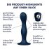 Satisfyer Double Ball-R - вагиналне тегове (плаве)