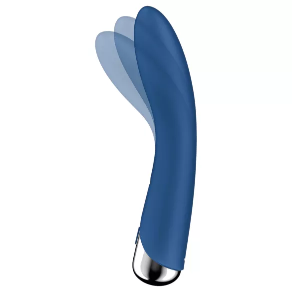 Satisfyer Spinning Vibe 1 - G-tačka vibrator sa rotirajućom glavom (plava)