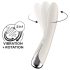 Satisfyer Spinning Vibe 1 - G-tačka vibrator sa rotirajućom glavom (bež)