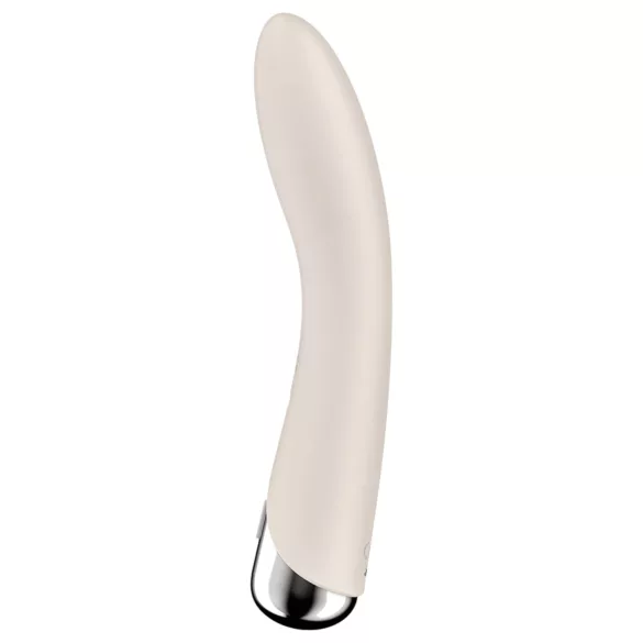 Satisfyer Spinning Vibe 1 - G-tačka vibrator sa rotirajućom glavom (bež)