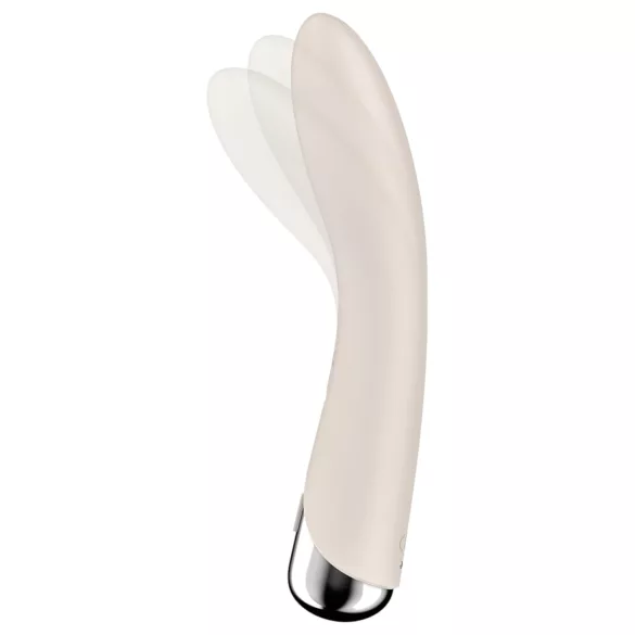 Satisfyer Spinning Vibe 1 - G-tačka vibrator sa rotirajućom glavom (bež)