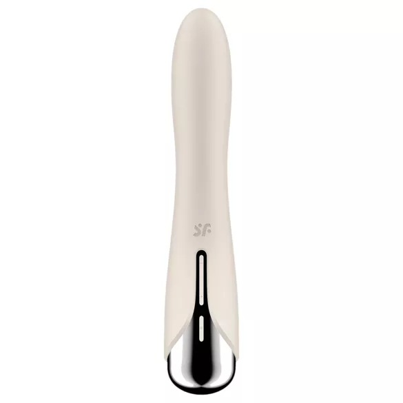 Satisfyer Spinning Vibe 1 - G-tačka vibrator sa rotirajućom glavom (bež)