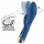 Satisfyer Spinning Rabbit 1 - vibrator sa rotirajućim stimulatorom (plava)