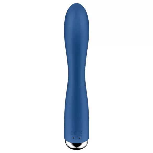 Satisfyer Spinning Rabbit 1 - vibrator sa rotirajućim stimulatorom (plava)