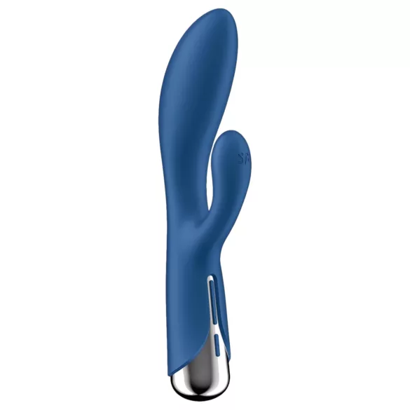 Satisfyer Spinning Rabbit 1 - vibrator sa rotirajućim stimulatorom (plava)