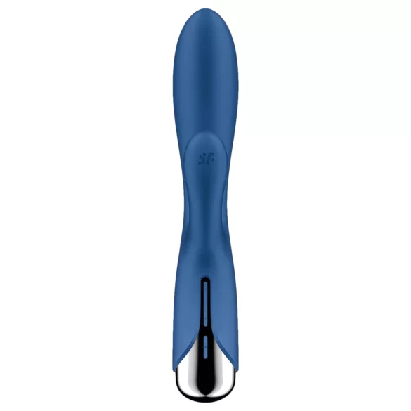 Satisfyer Spinning Rabbit 1 - vibrator sa rotirajućim stimulatorom (plava)