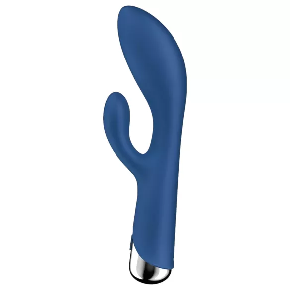 Satisfyer Spinning Rabbit 1 - vibrator sa rotirajućim stimulatorom (plava)