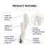 Satisfyer Spinning Rabbit 1 - rotirajući vibrator sa klitoralnim stimulatorom (bež)