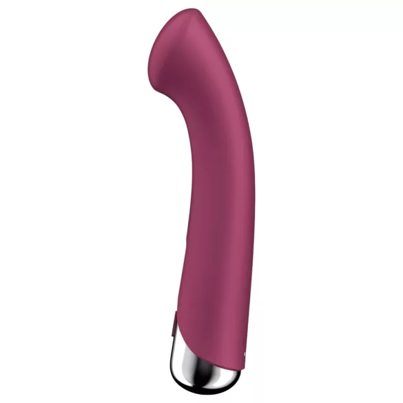 Satisfyer Spinning G-Spot 1 - Rotirajući G-tačka vibrator (crveni)