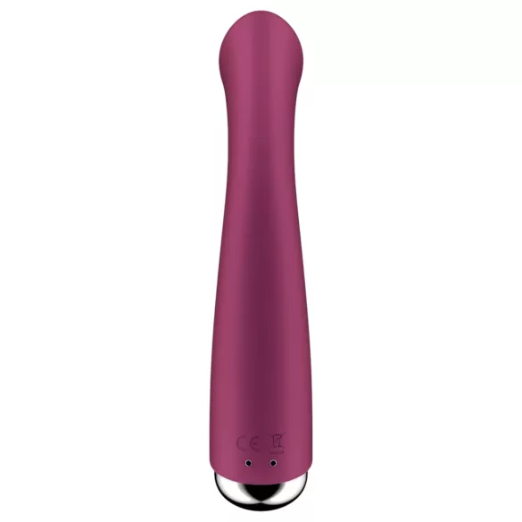 Satisfyer Spinning G-Spot 1 - Rotirajući G-tačka vibrator (crveni)