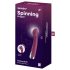 Satisfyer Spinning G-Spot 1 - Rotirajući G-tačka vibrator (crveni)