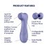 Satisfyer Pro 2 Gen3 - pametni stimulator klitorisa (ljubičasti)