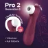 Satisfyer Pro 2 Gen3 - punjivi stimulator klitorisa vazdušnim talasima (crveni)