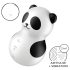 Satisfyer Pocket Panda - vazdušni stimulator klitorisa (crna)