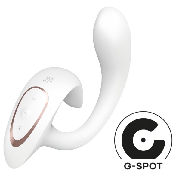 Satisfyer G za Boginju 1 - vibrator za klitoris i G-tačku (bela)