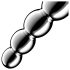 Satisfyer Star Force 1 - čelični dildo sa kuglicama (srebrna boja)