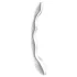 Satisfyer Cosmic Crest 2 - talasni čelični dildo (srebrni)