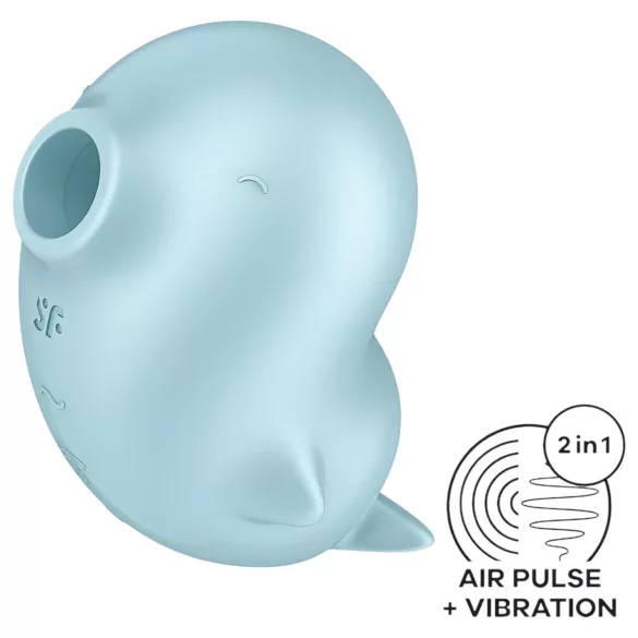 Satisfyer Sassy Seal - stimulator klitorisa sa talasima vazduha (tirkizna)