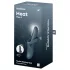 Satisfyer Heat Flex 4 - vibrator sa zagrejavanjem sa rukom za klitoris (sivi)