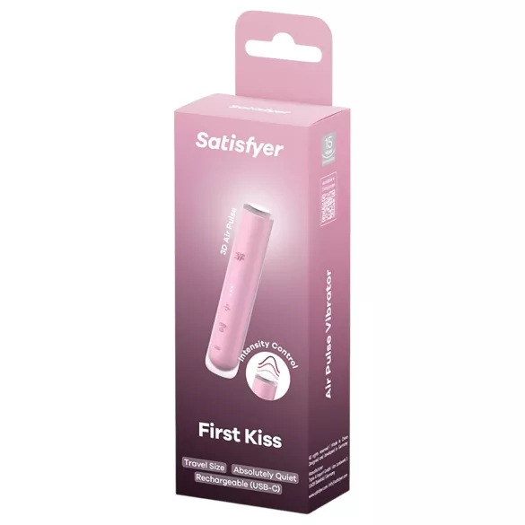 Satisfyer First Kiss - stimulator klitorisa sa talasima vazduha (roze)