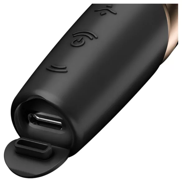 Savršeni Poljubac Satisfyer - crni ruž vibrator