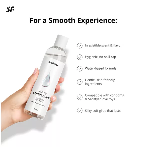 Satisfyer - senzitivni lubrikant na vodenoj bazi (300ml)