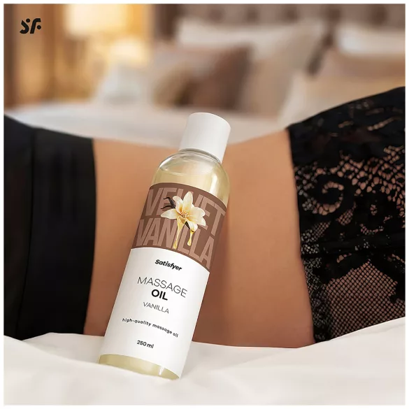Satisfyer - masažno ulje - vanila (250ml)
