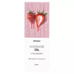Satisfyer - aromatizovano ulje za masažu - jagoda (250ml)