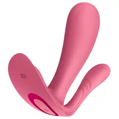   Satisfyer Top Secret+ - nosivi G-tačka i analni vibrator (roze)