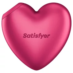   Satisfyer Cutie Heart - masažer klitorisa sa talasima vazduha (roze)