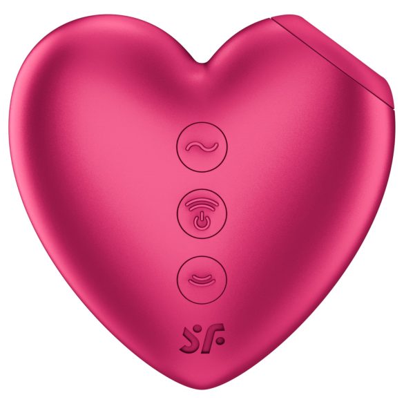 Satisfyer Cutie Heart - vazdušni stimulator klitorisa (roze)