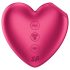 Satisfyer Cutie Heart - vazdušni stimulator klitorisa (roze)