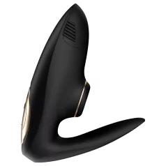 Satisfyer Pro 4 Couples - vazdušni parni vibrator (crni)