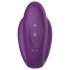 Mrow - akumulatorski, vodootporni trostruki vibrator za parove (ljubičasti)