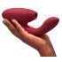 Womanizer Duo 2 - 2u1 G-tačka vibrator (crveni)