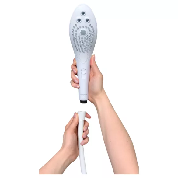 Womanizer Wave - masažni tuš set (beli)