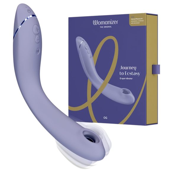 Womanizer OG - Punjivi 2u1 G-tačka vibrator sa vazdušnim talasima (ljubičasti)