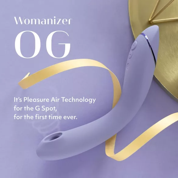 Womanizer OG - Punjiva G-tačka 2u1 vibrator sa vazdušnim talasima (ljubičasta)
