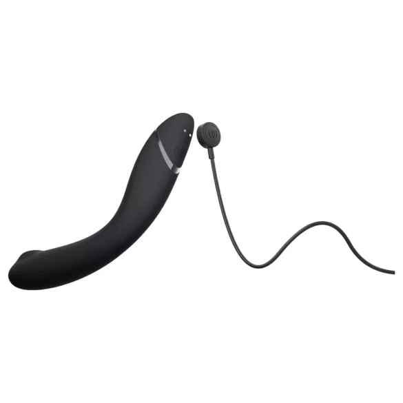 Womanizer OG - punjivi, vazdušni 2u1 vibrator (crni)