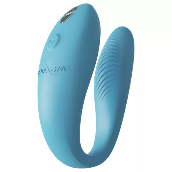 We-Vibe Sync Go - pametan parni vibrator, tirkizni