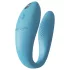 We-Vibe Sync Go - pametan parni vibrator, tirkizni