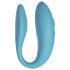 We-Vibe Sync Go - pametan parni vibrator, tirkizni