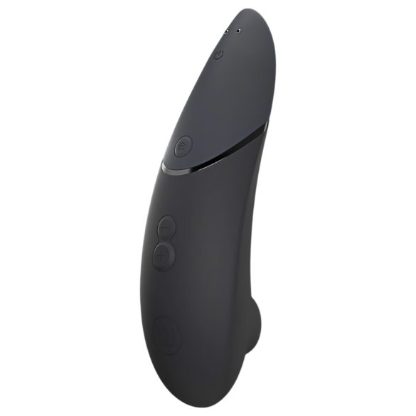 Womanizer Next - punjač, masažer za klitoris s talasima (crni)