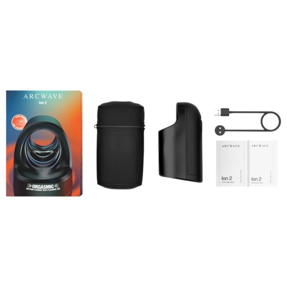 Arcwave Ion2 - vazdušni masturbator (crna)