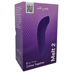   We-Vibe Melt 2 - pametan vazdušni stimulator klitorisa (ljubičasti)