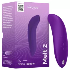   We-Vibe Melt 2 - стимулатор клиториса са таласима ваздуха управљан апликацијом (љубичасти)