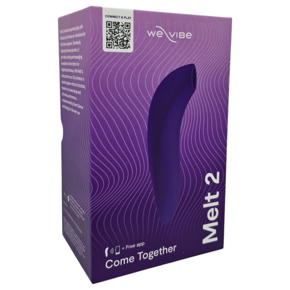 We-Vibe Melt 2 - pametan vazdušni stimulator klitorisa (ljubičasti)