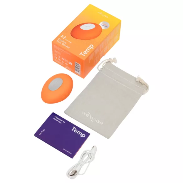 We‑Vibe Temp - hladno‑topli vibrator za stimulaciju klitorisa (narandžasti)